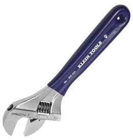 Klein Tools Adjustable Wrench, Extra-Wide Jaw, 8-Inch