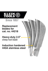 Klein Tools Replacement Hawkbill Blade for 44218 3-Pack