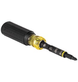 Klein Tools Impact Rated Multi-Bit Screwdriver / Nut Driver, 11-in-1