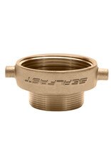 SEALFAST 2 1/2 Inch (in) FNST x 2 Inch (in) MNPT Brass Female x Male Reducer Adapter Fitting
