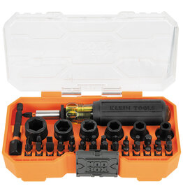 Klein Tools ProFlex Impact Screwdriver Bit and Socket Set, 38-Piece