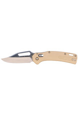 Klein Tools KTO Resurgence Knife,Clip Point Blade, Sand Handle