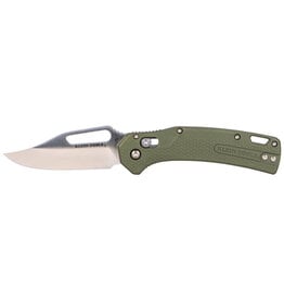 Klein Tools KTO Resurgence Knife, Clip Point Blade, Moss Green Handle