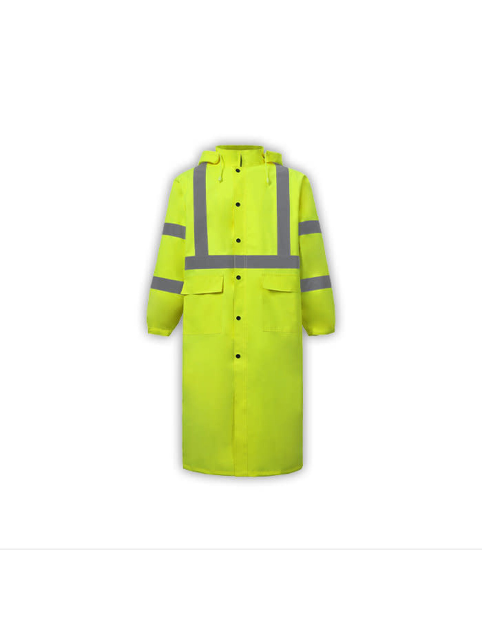 2M International High Viz Rain Coat
