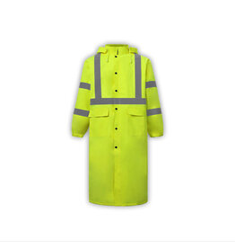 2M International High Viz Rain Coat