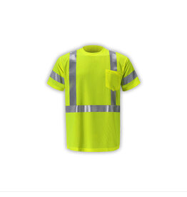 2M International High Viz Short Sleeve Birdseye T-shirt