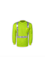 2M International High Viz Long Sleeve Birdseye T-shirt