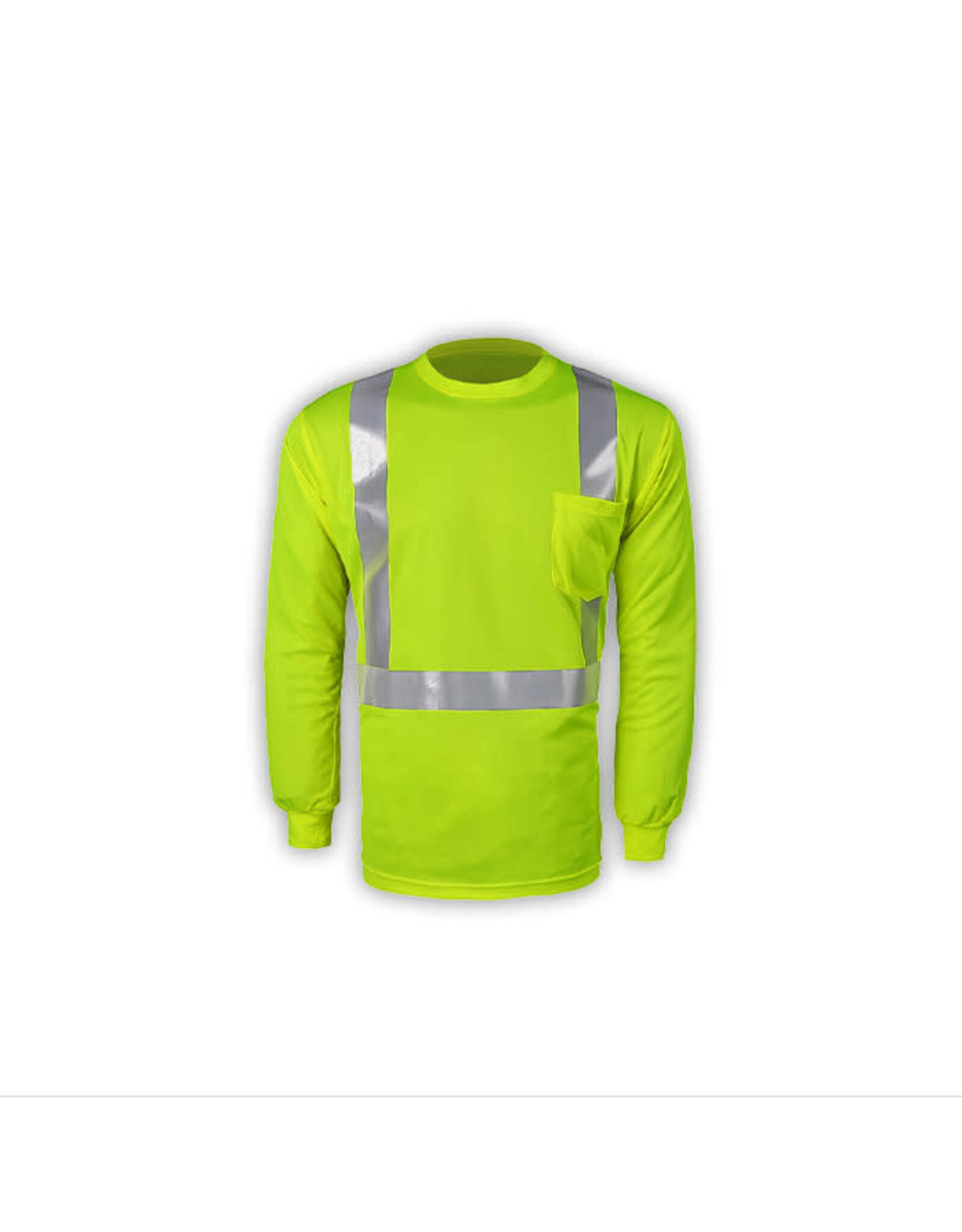 2M International High Viz Long Sleeve Birdseye T-shirt