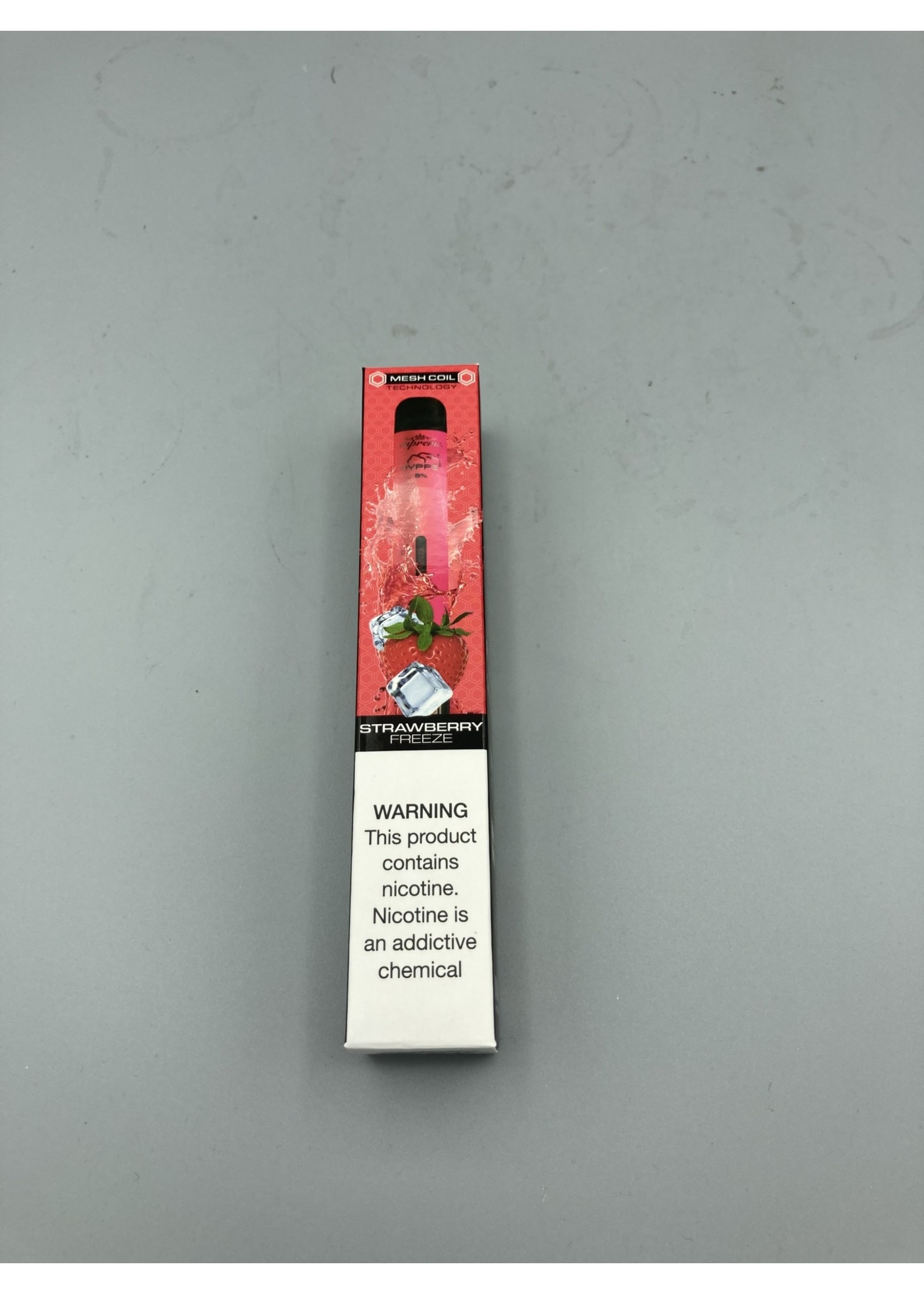 HYPPE MAX FLOW Hyppe  strawberry freeze (mesh coil tech) max flow(2000 puff)
