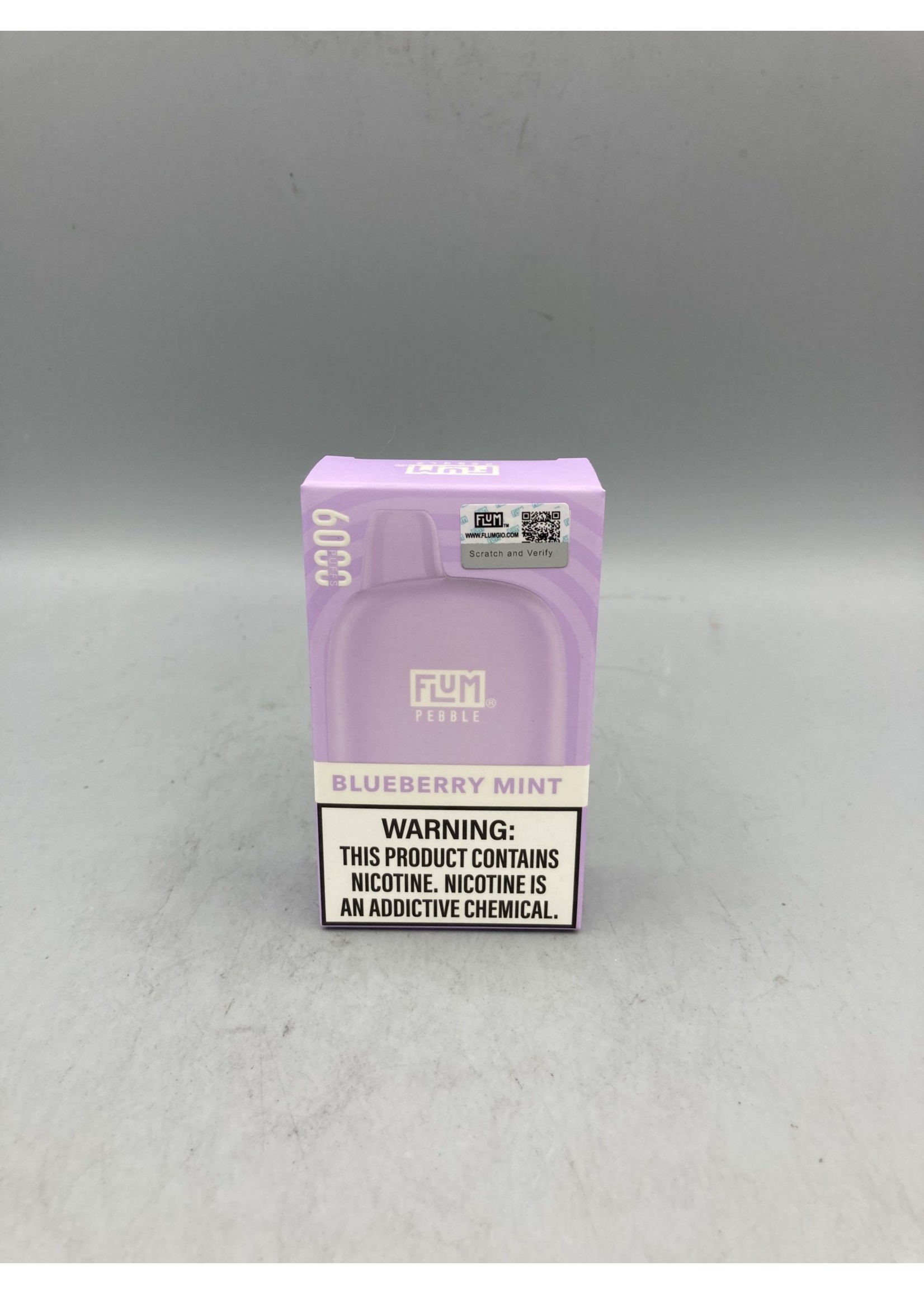 FLUM Flum Pebble  Blueberry Mint 6000 Puffs Rechargeable