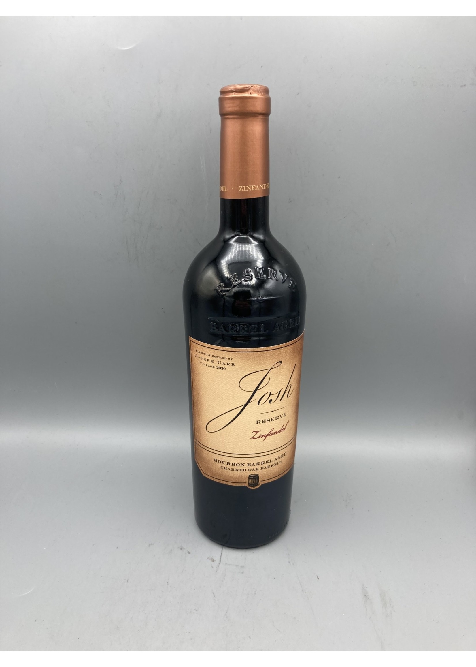 JOSH CELLARS Josh cellars zinfandel  bourbon barrel aged reserve 14.5% abv 750ml