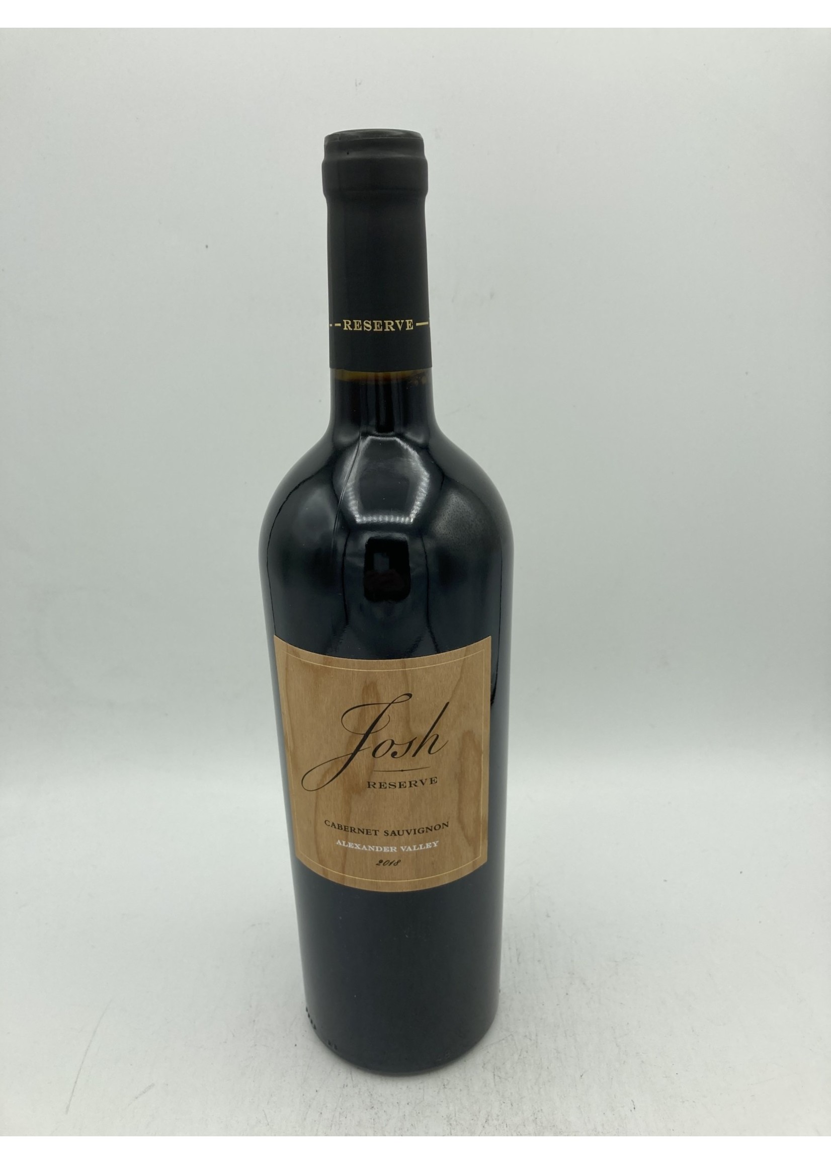 JOSH CELLARS Josh cellars Cabernet Sauvignon  Alexander valley reserve 2018 14.1% abv 750ml