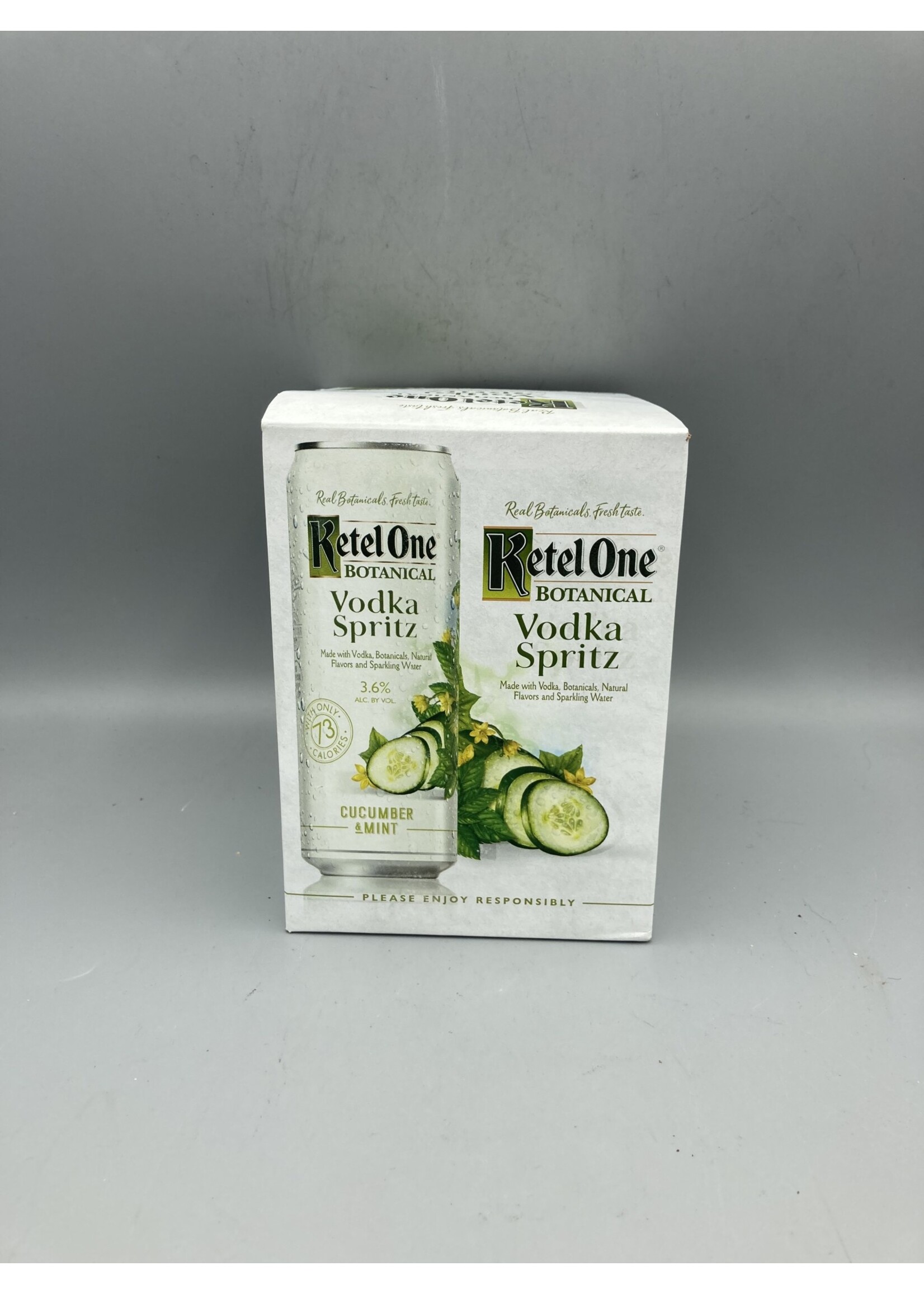 Ketel one Botanical  Vodka spritz cucumber & mint 4pk-355ml can