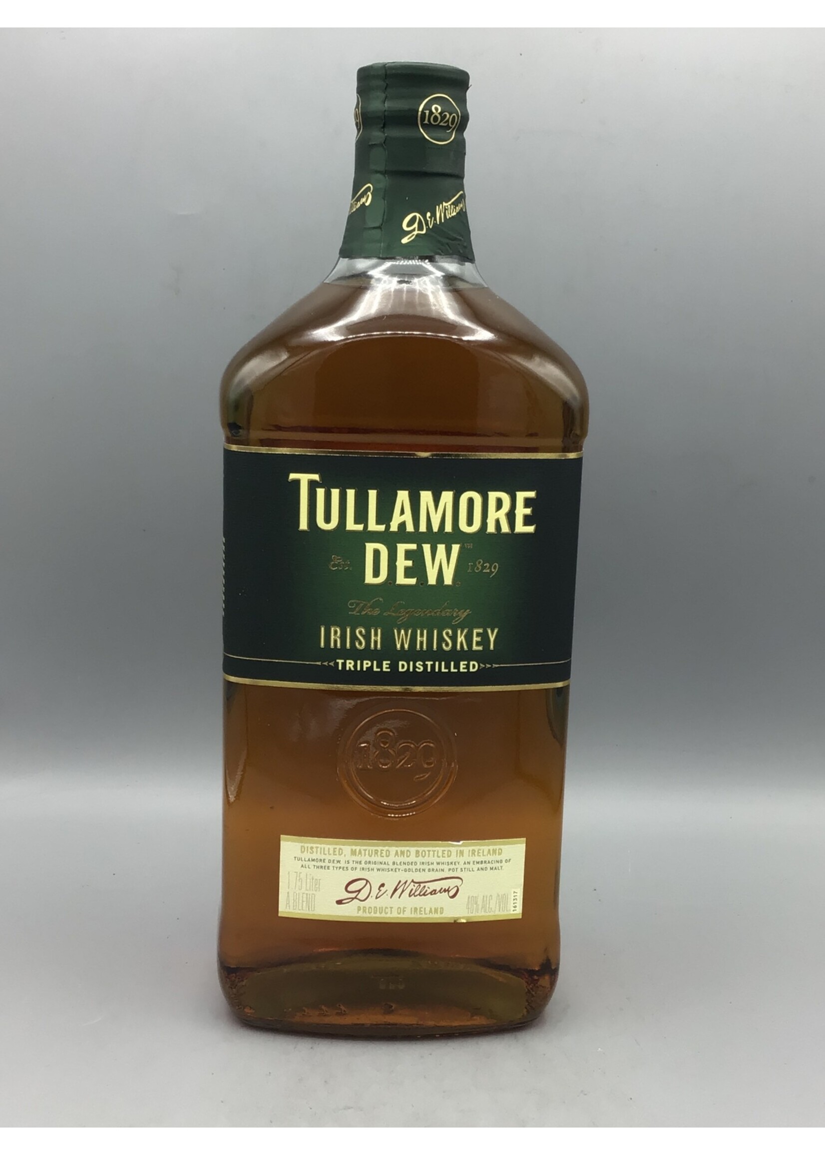 Tullamore D.E.W.  Irish Whiskey (40% abv) 1.75 Liter