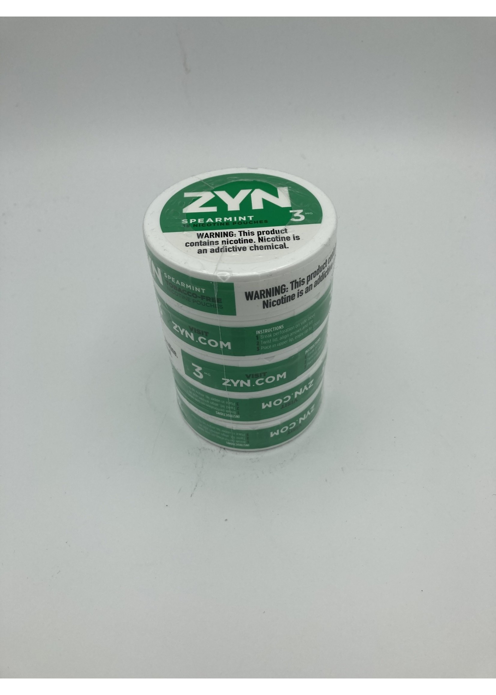 ZYN Zyn spearmint 3mg roll 5pk