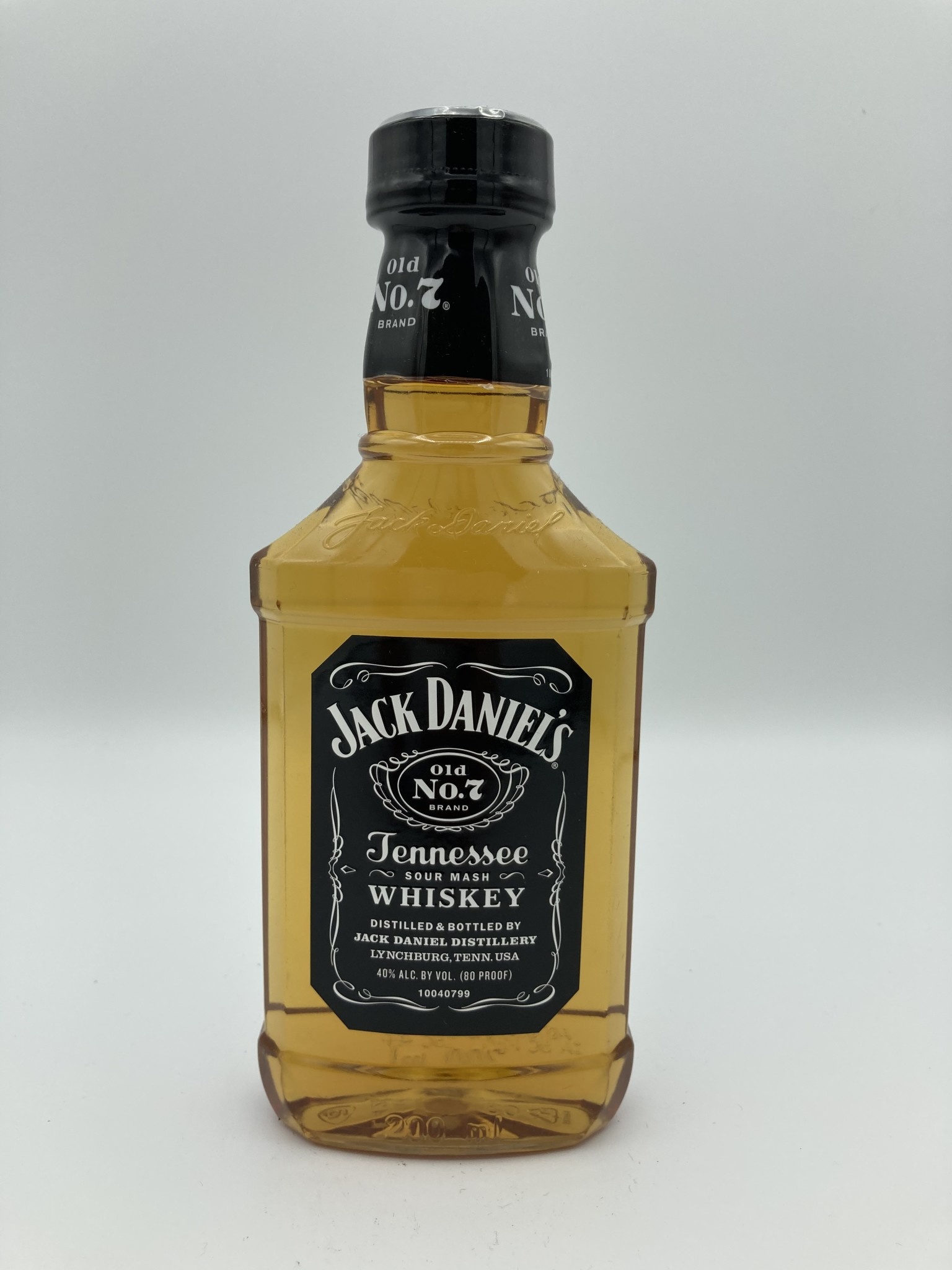 ウイスキー Jack Daniel's Old No.7 Tennessee Whiskey Jack Daniel's tennessee whiskey old no. 7 40% abv 80 proof 200ml