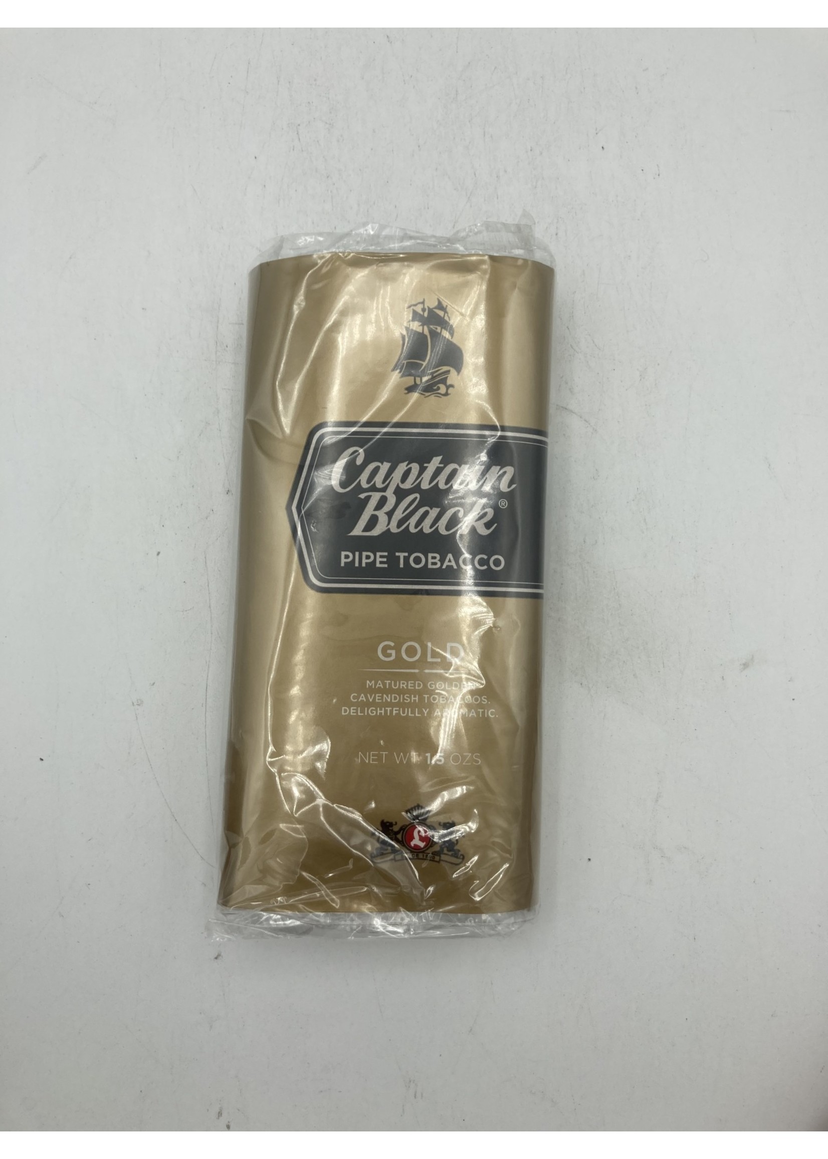 CAPTAIN BLACK Captain Black gold pipe tobacco 1.5oz-pouch