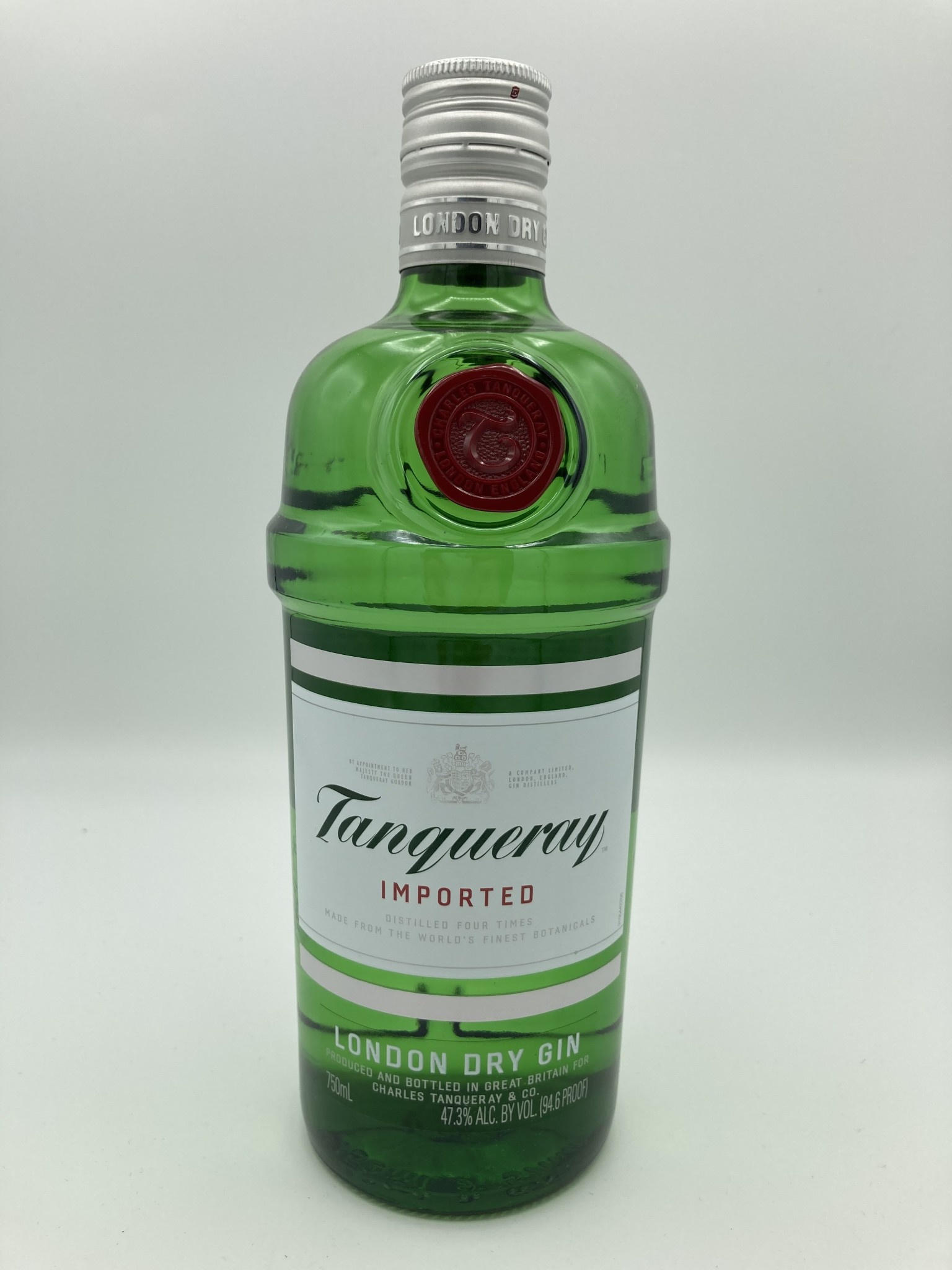 Tanqueray London Dry Gin, 750 ml, 47% ABV
