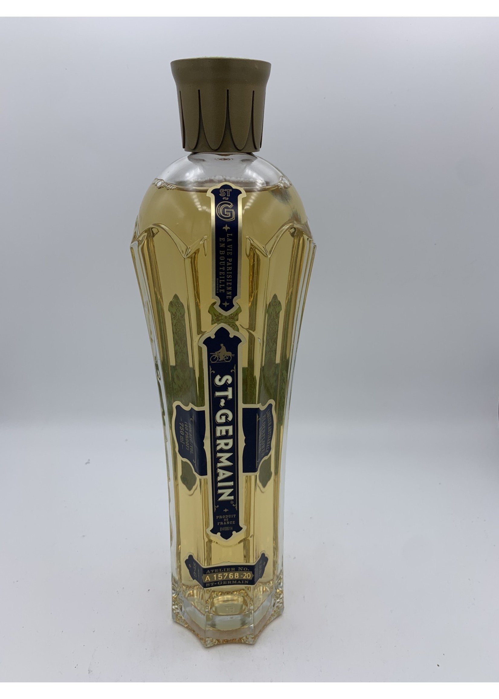 St. Germain liqueur  20% abv 40 proof 750ml
