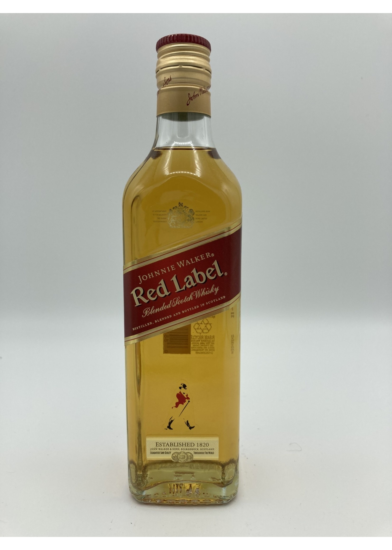 JOHNNIE WALKER Johnnie Walker  red label 40% abv 80 proof 200ml