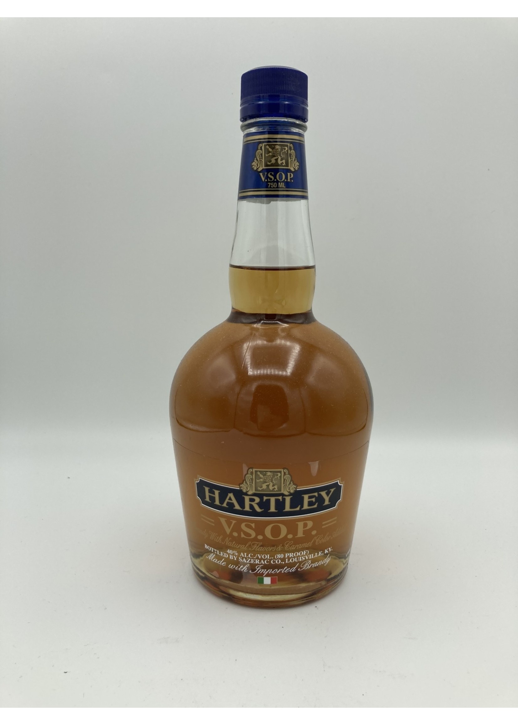 Hartley Brandy v.s.o.p. 40% ABV 80 Proof 750ml