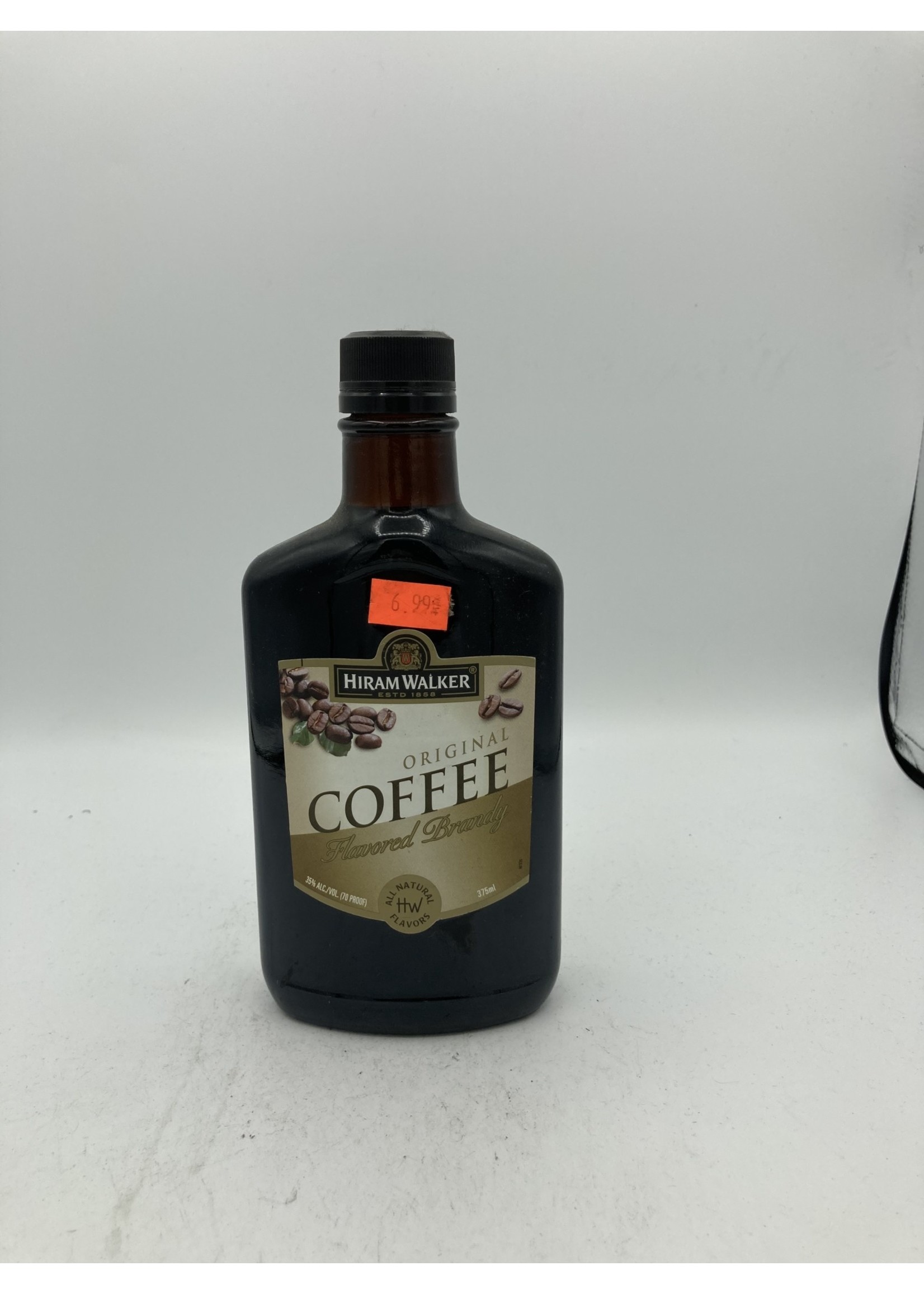 Hiram Walker brandy  coffee 35% abv 70 proof 375ml