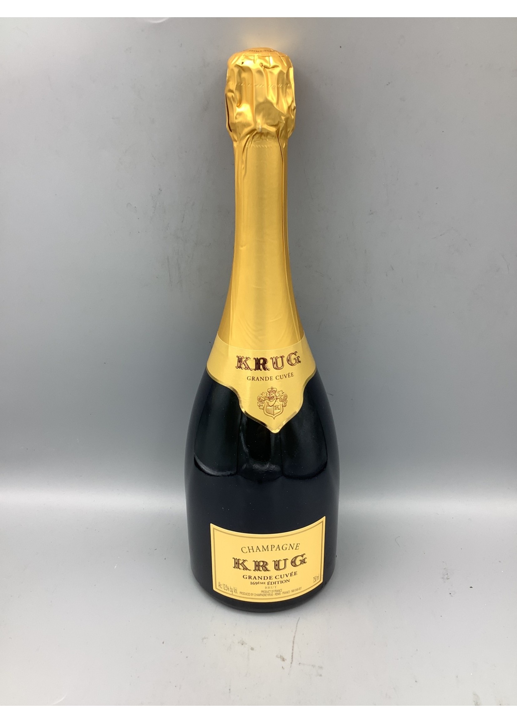 Krug champagne grande cuvée 169eme edition 12.5% abv 750ml