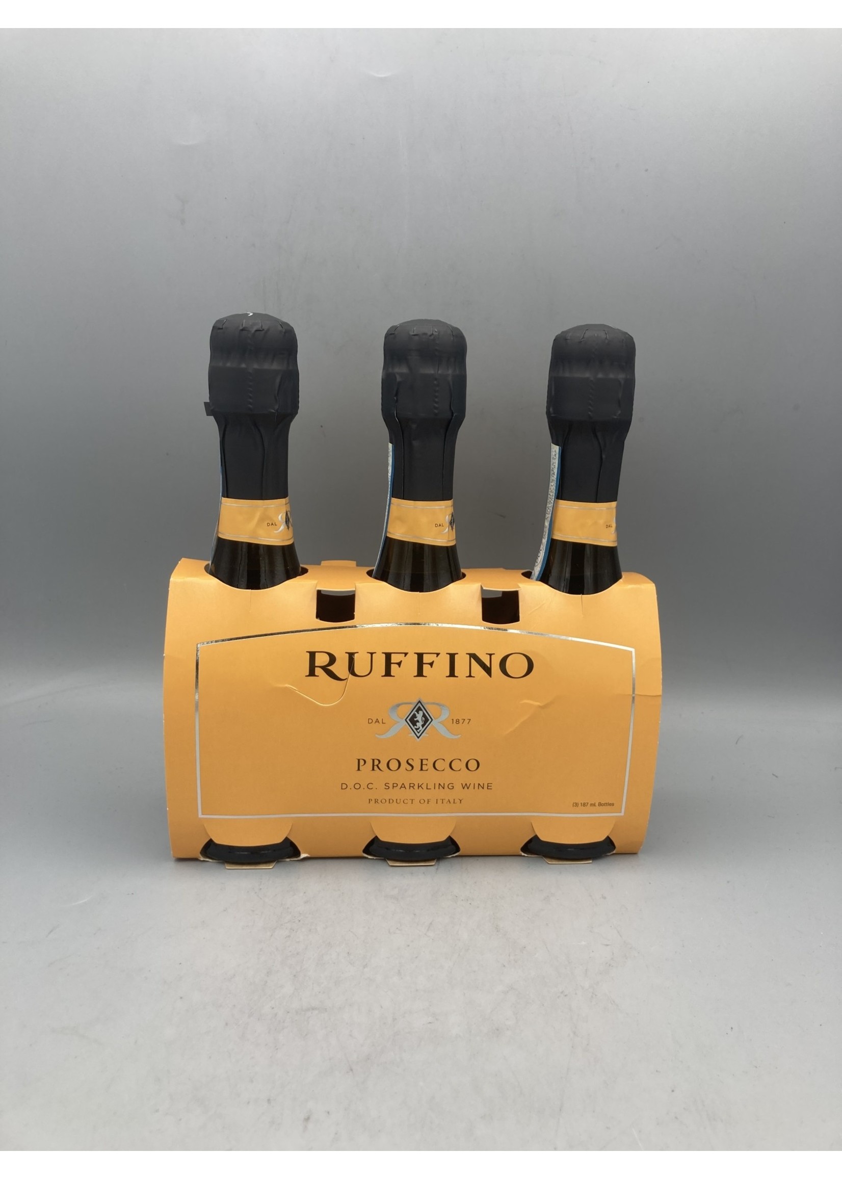 RUFFINO Ruffino Prosecco sparkling wine  11% abv 3pk-187ml
