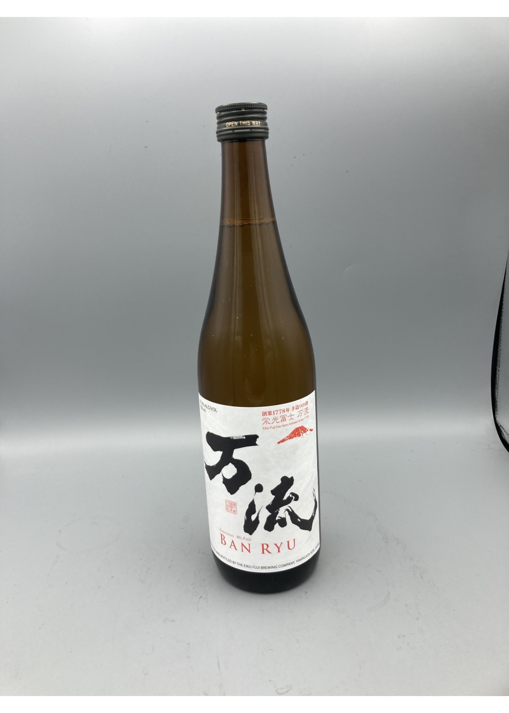 Eiko Fuji Ban Ryu sake Honjozo 15.3% abv 720ml