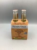FEVER-TREE Fever Tree  ginger ale 4pk-6.8oz (200ml) glass bottle