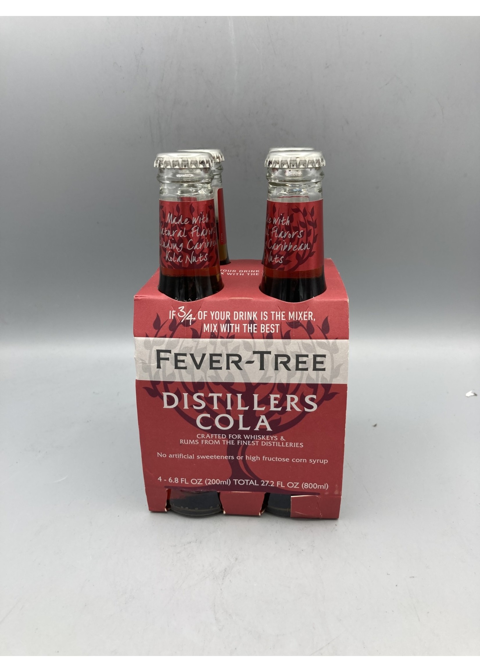 FEVER-TREE Fever Tree  Distillers cola 4pk-6.8oz (200ml) glass bottle