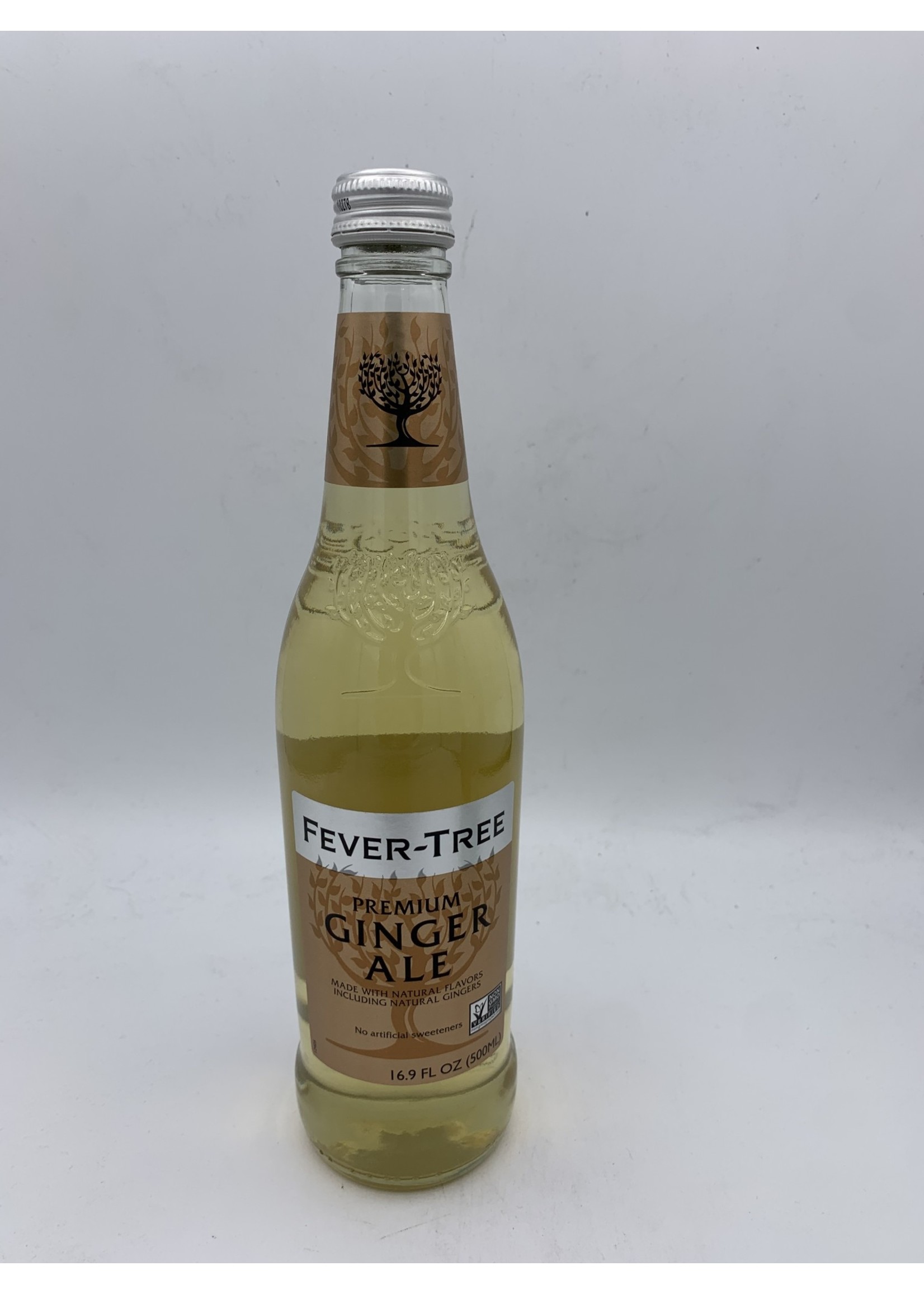 FEVER-TREE Fever Tree  ginger ale 16.9oz (500ml) glass