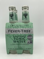 FEVER-TREE Fever Tree  elderflower tonic water 4pk-6.8oz (200ml) glass bottle