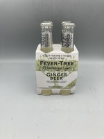 FEVER-TREE Fever Tree  refreshing light ginger beer 4pk-6.8oz (200ml) glass bottle