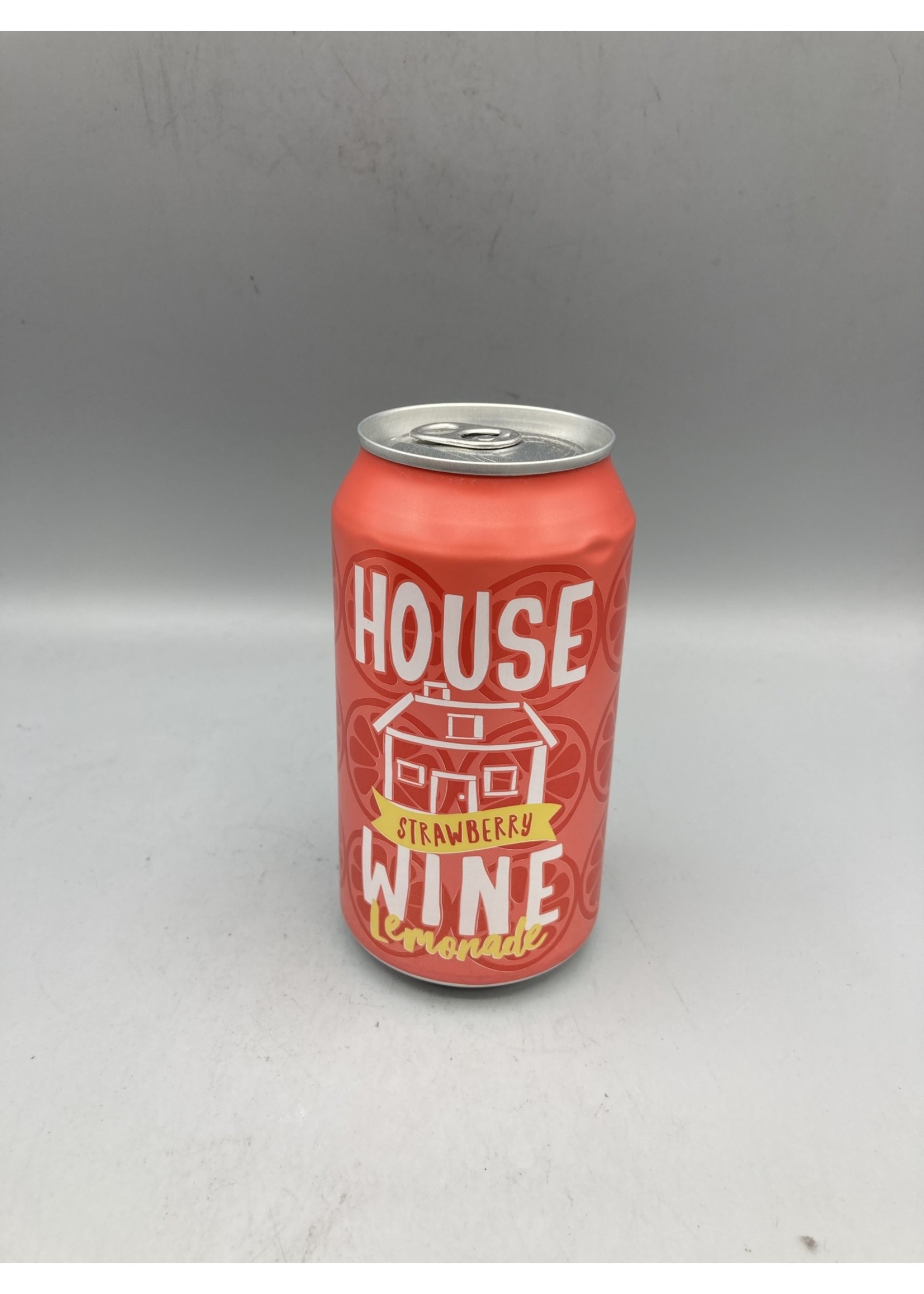 HOUSE WINE House Wine  Strawberry Lemonade 9% ABV 12oz can
