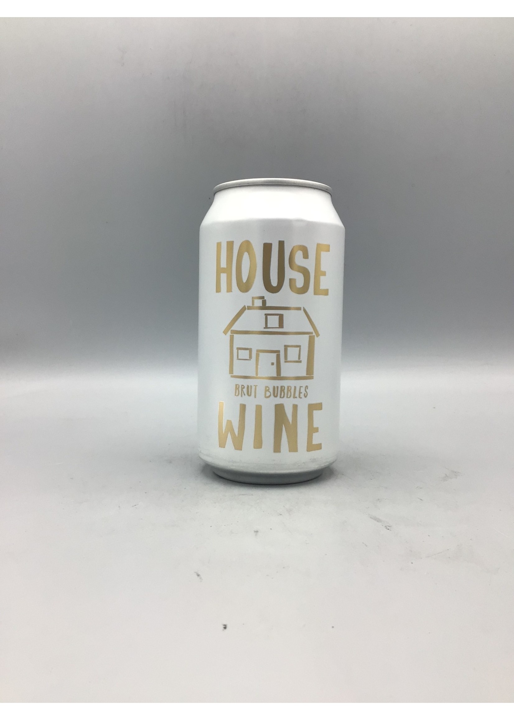 HOUSE WINE House Wine Brut Bubbles Wine 12.5% abv 375 ml can