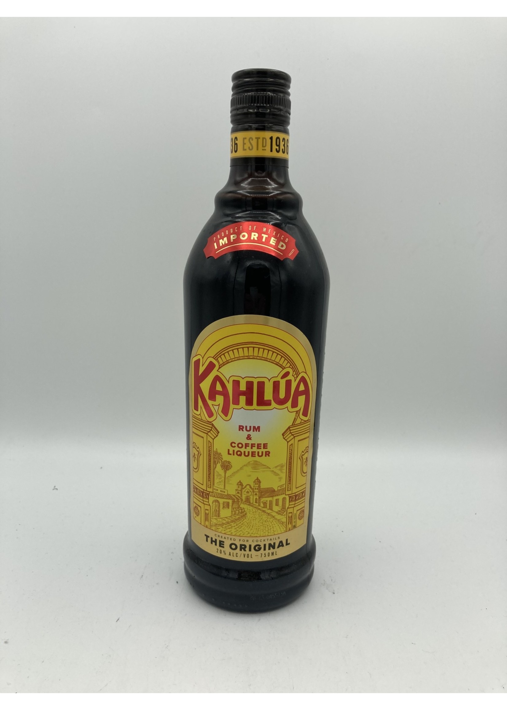 Kahlua Rum & Coffee Liqueur  20% abv 40 Proof 750ml