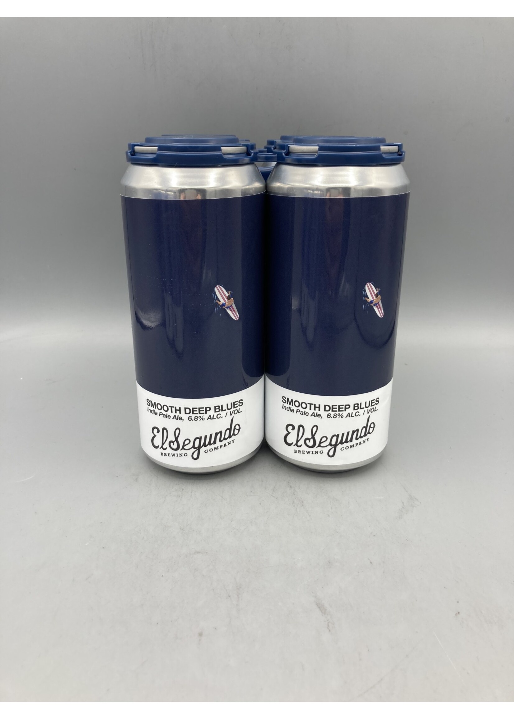 EL SEGUNDO BREW CO. El Segundo Brew Co. Smooth Deep Blues IPA 6.8% 4pk-16oz can