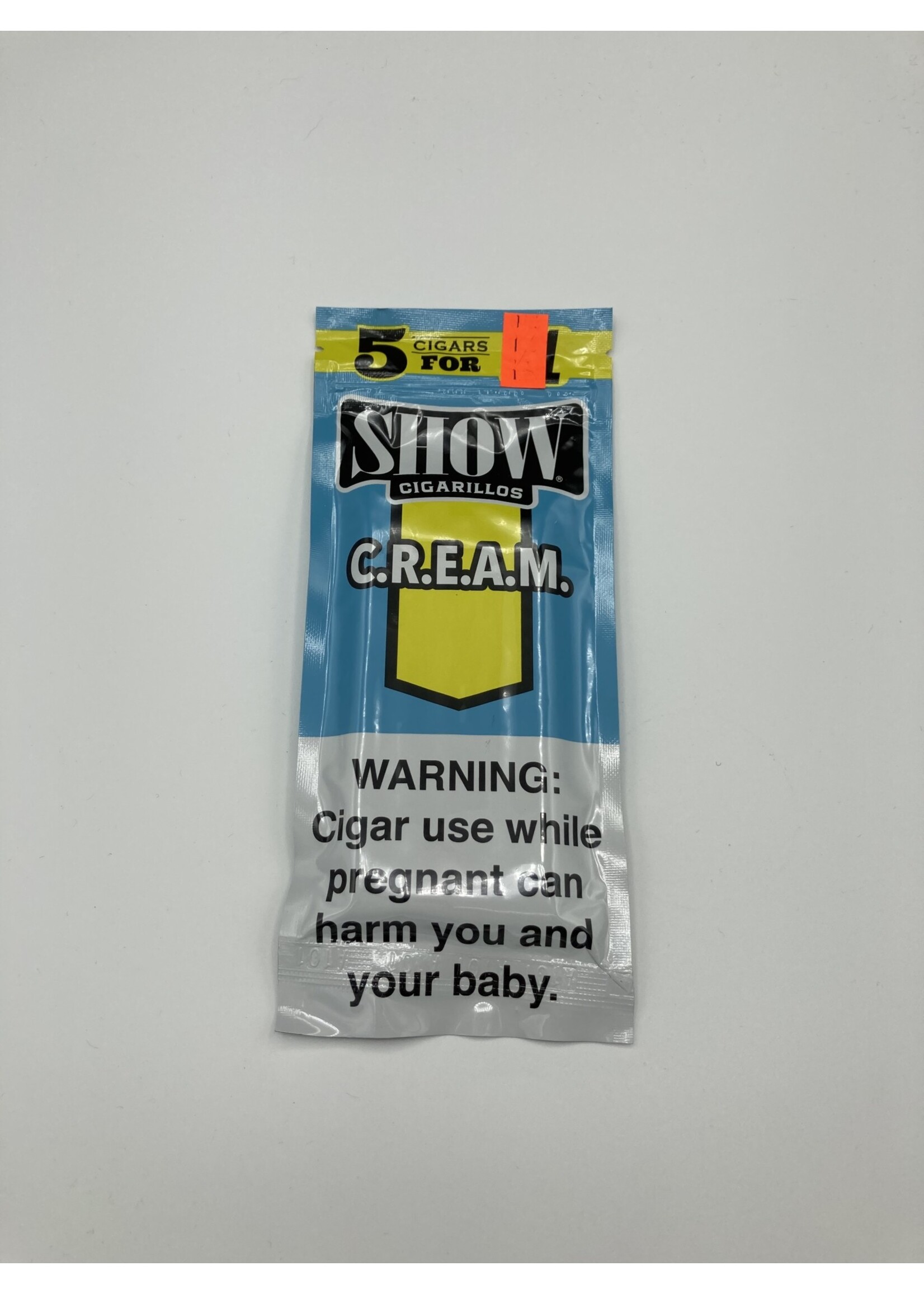 Show cigarillo c.r.e.a.m. 5pk-pouch