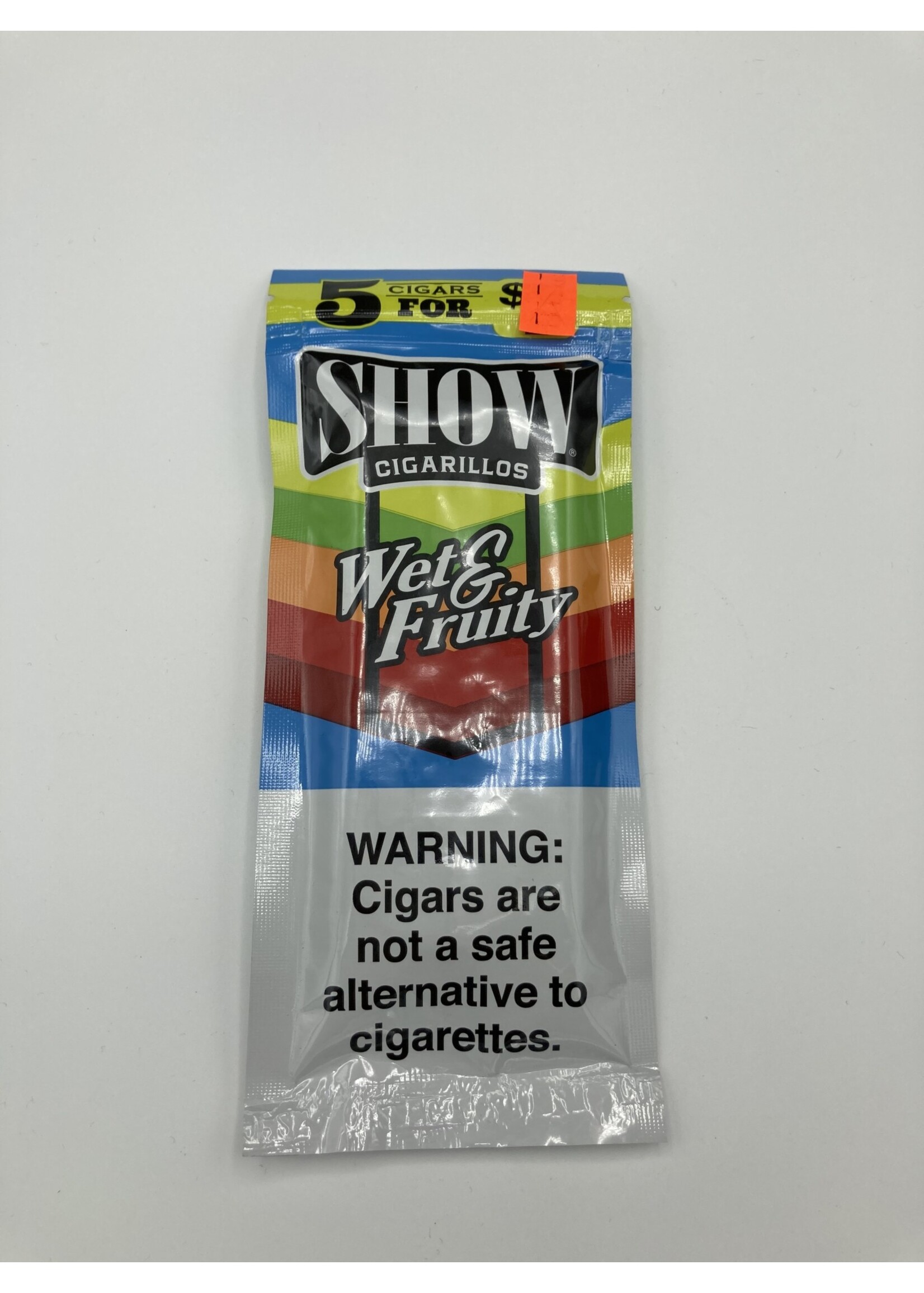 Show cigarillo Wet & fruity 5pk-pouch
