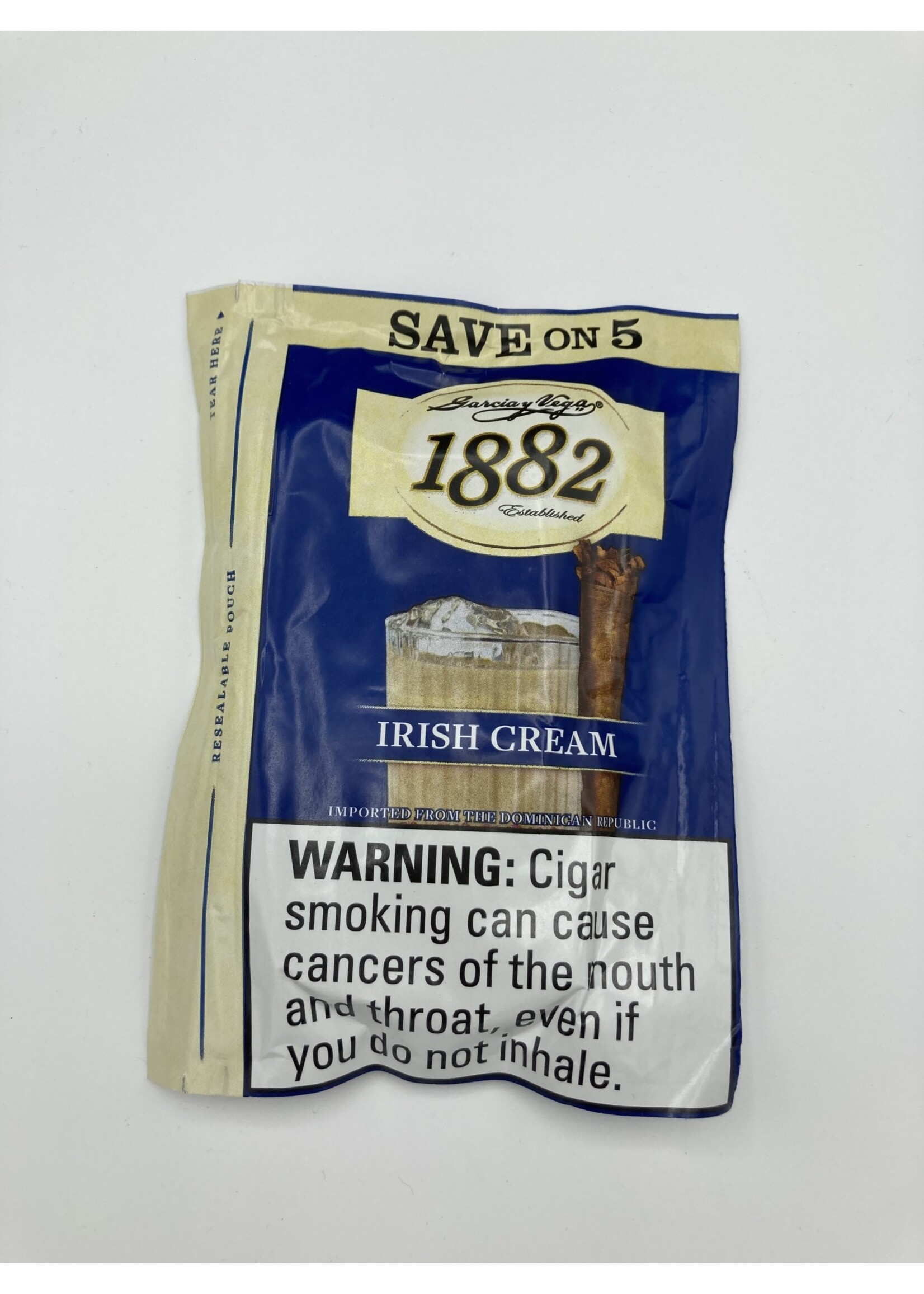 Garcia y Vega 1882 irish cream 5pk