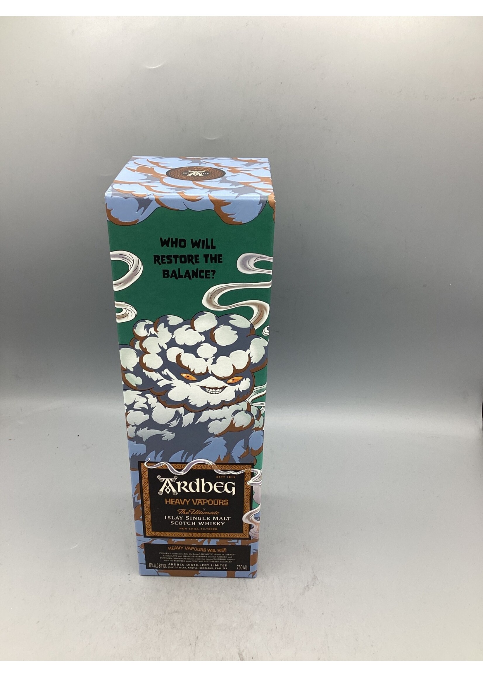 Ardbeg heavy vapors will rise the ultimate islay single malt scotch whisky 46% abv 750ml