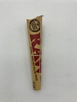 RAW NATURAL UNREFINED ROLLING PAPERS Raw paper cone 1 1/4 size 6 ct. pack