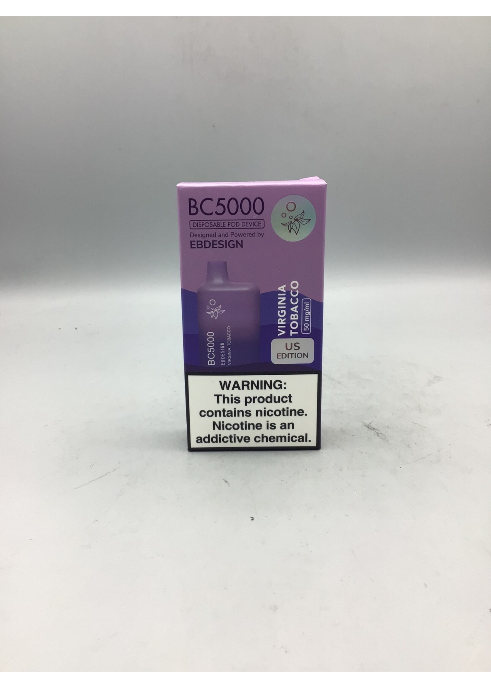 ELF BAR Elfbar EBDESIGN Rechargeable Disposable Virginia Tobacco 5000 puffs
