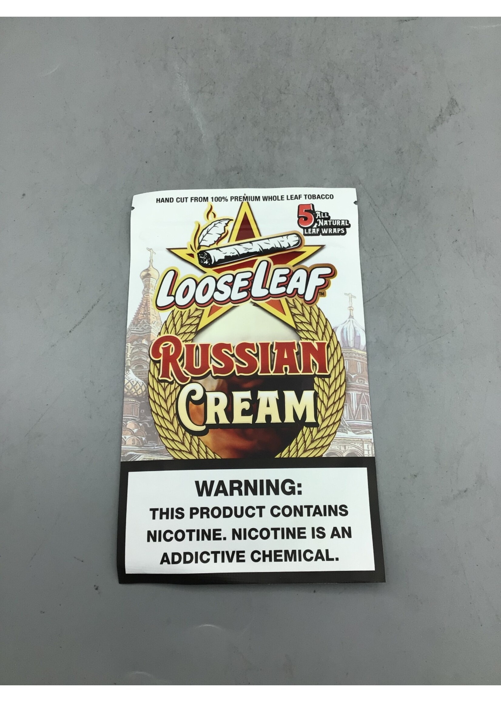 Looseleaf  Natural Leaf Russian Cream 5 ct. pack