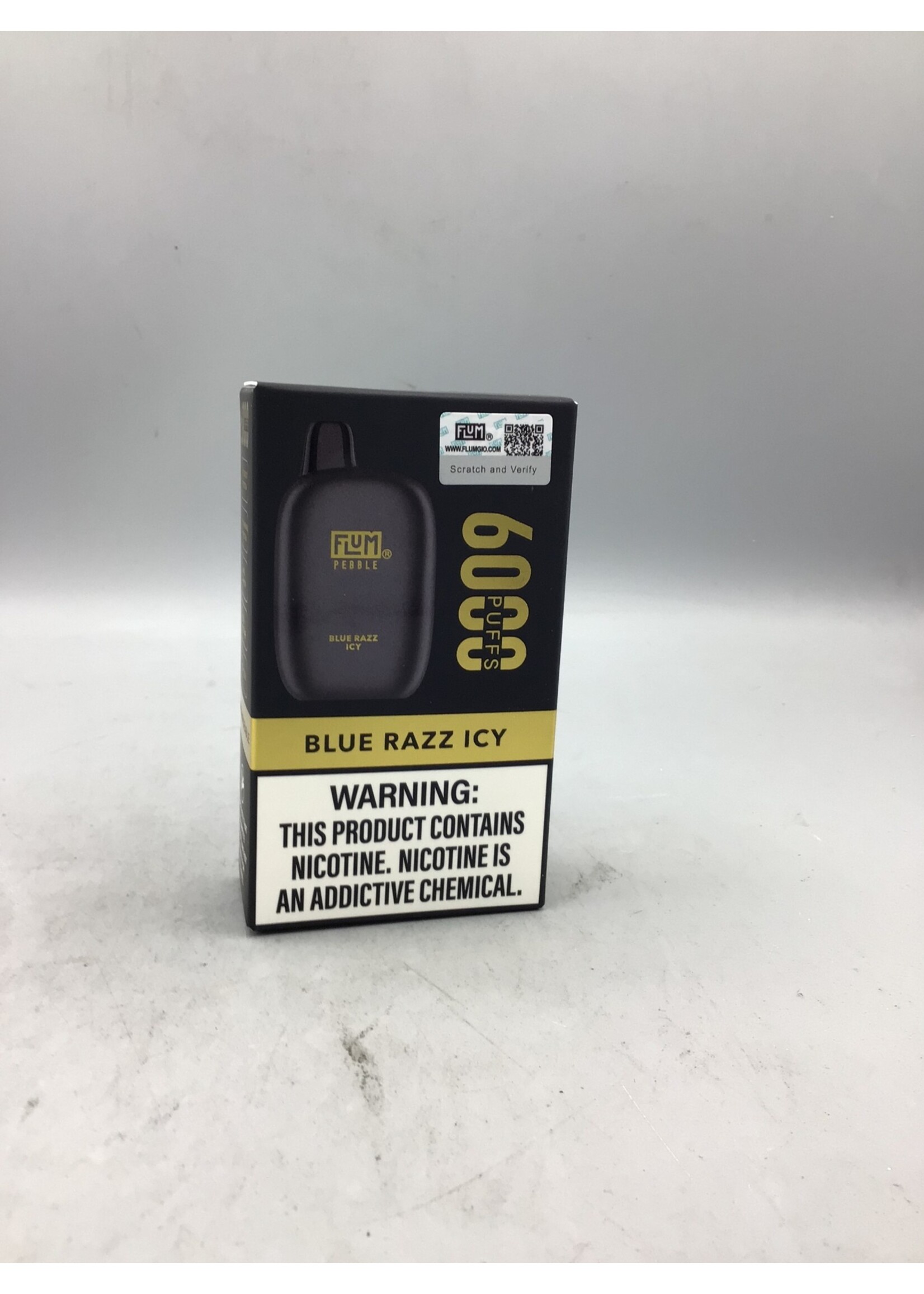 FLUM Flum Pebble  Blue Razz Icy 6000 Puffs Rechargeable