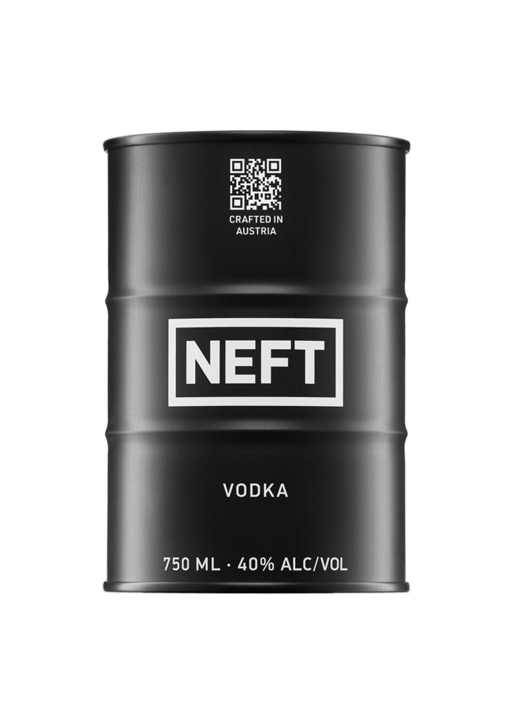 NEFT  VODKA NEFT  Vodka  Black Barrel  40% abv 750ml