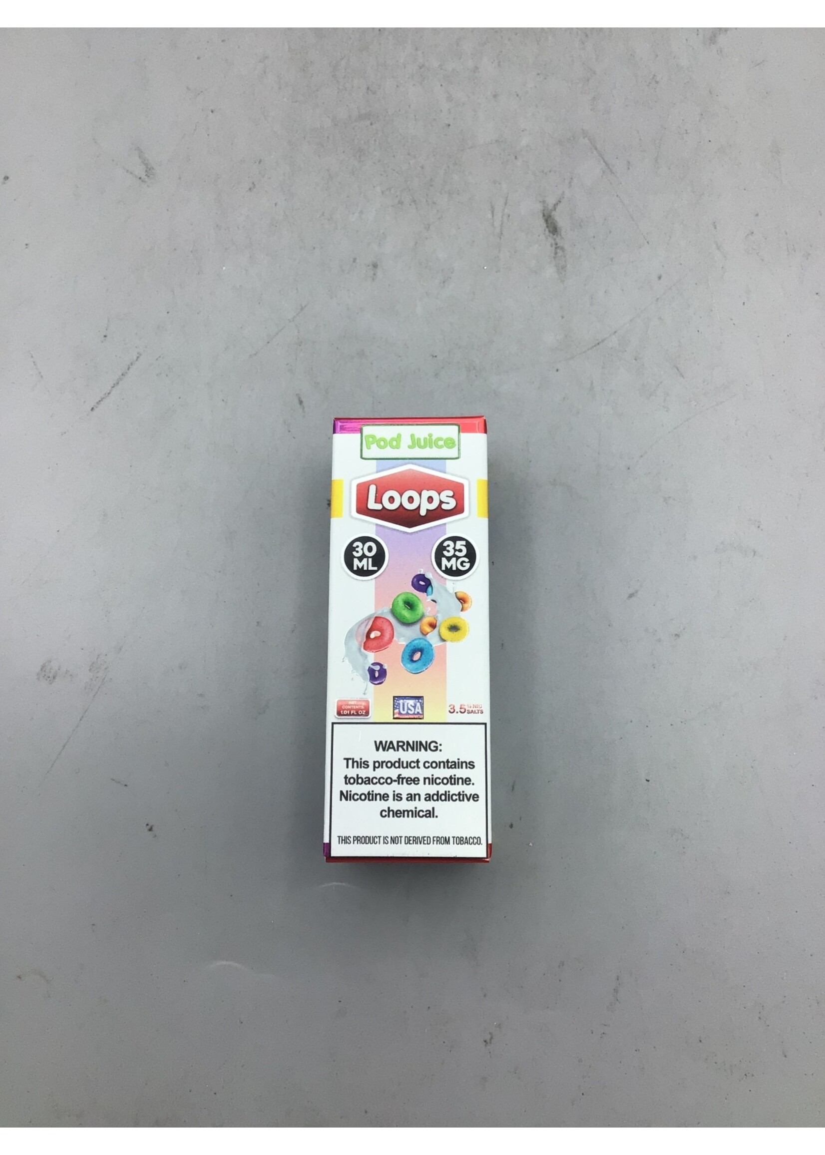 Pod juice Loops 35mg 30ml  bottle