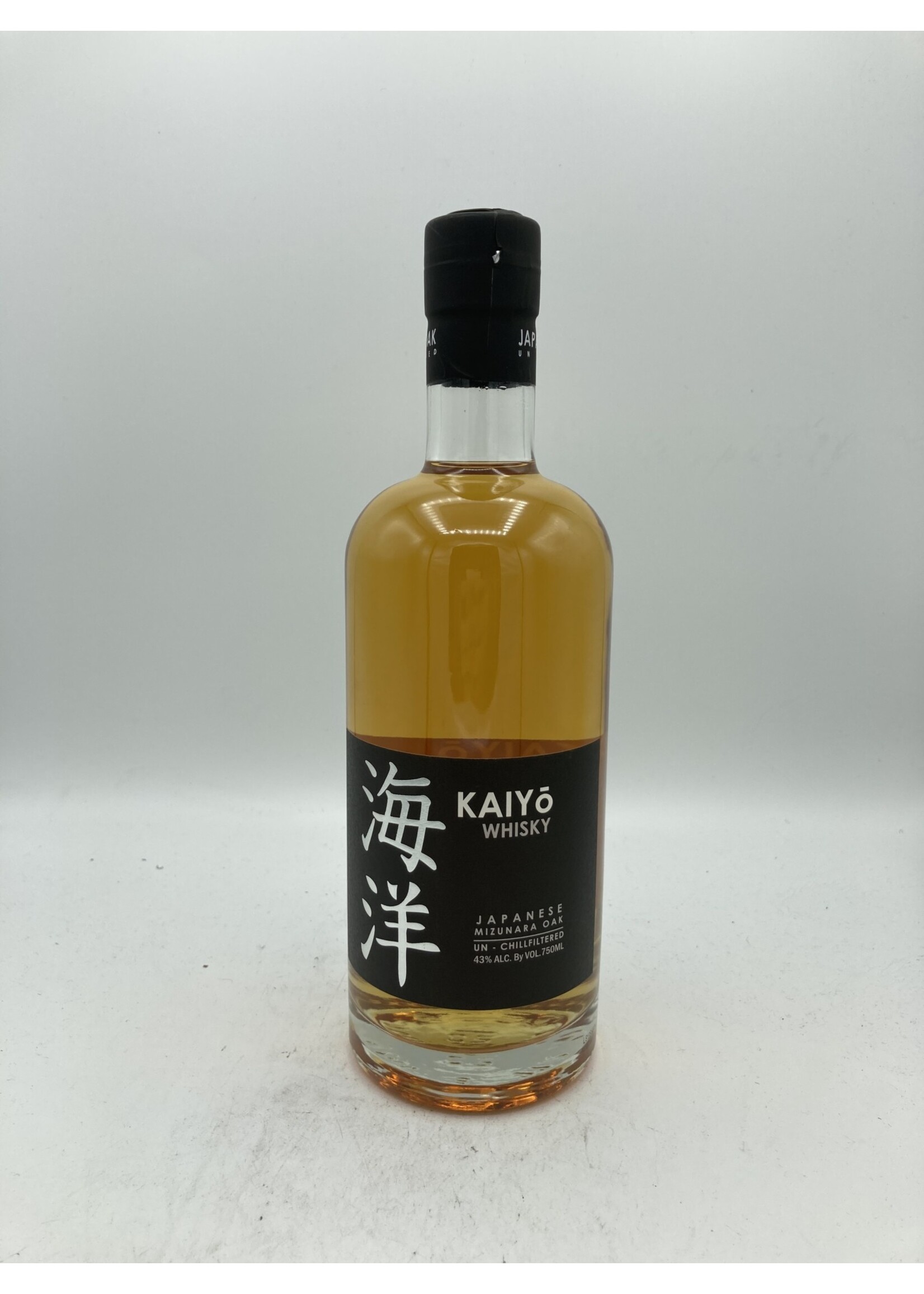 Kaiyo Whisky 43% ABV 86 proof 750ml