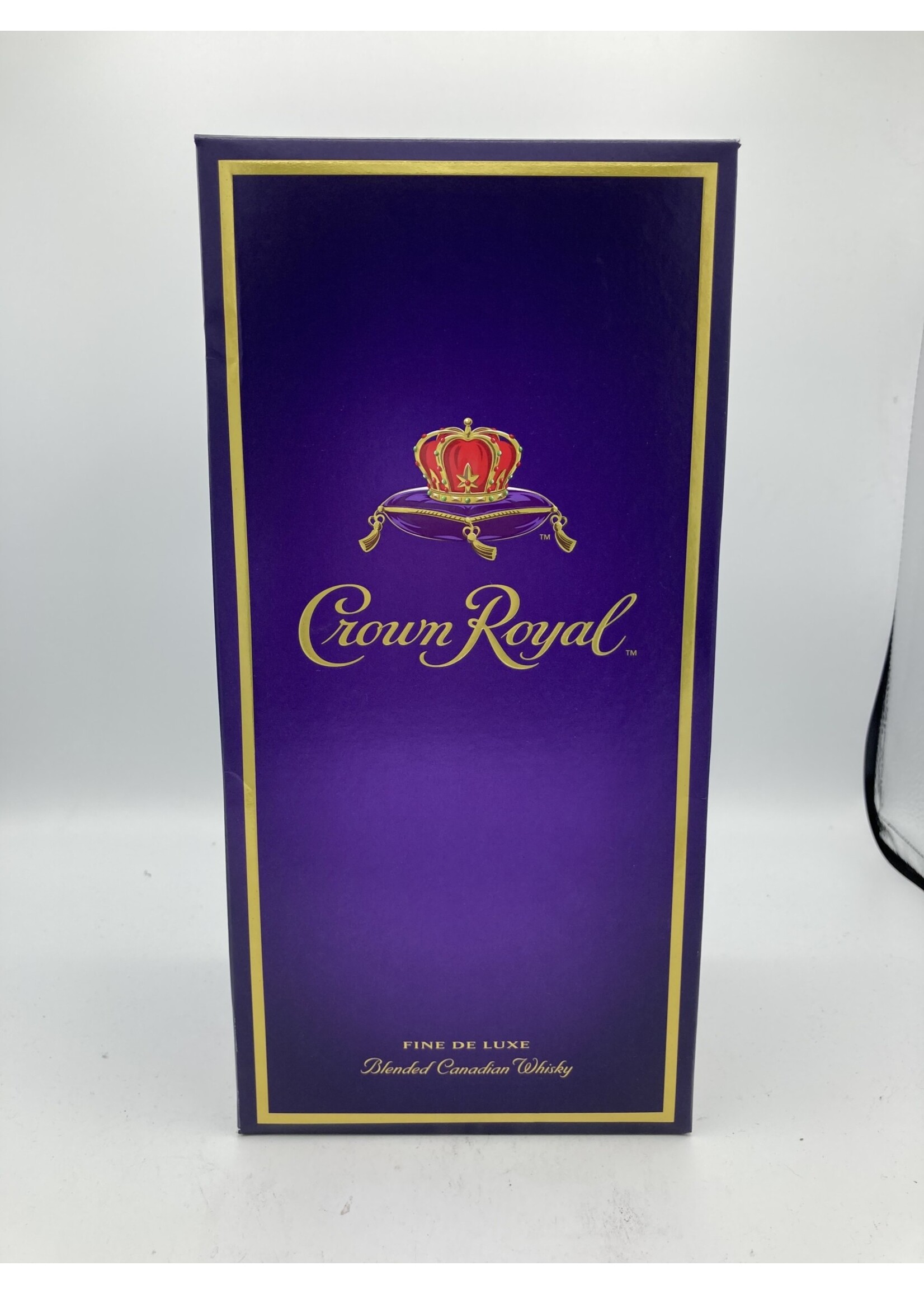 Crown Royal canadian whiskey  40% abv 80 proof 1.75 liter
